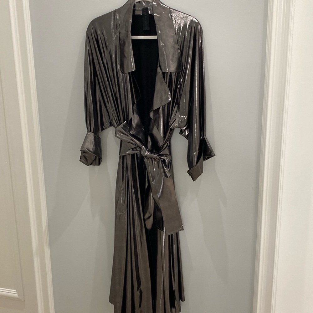 Norma Kamala trench coat